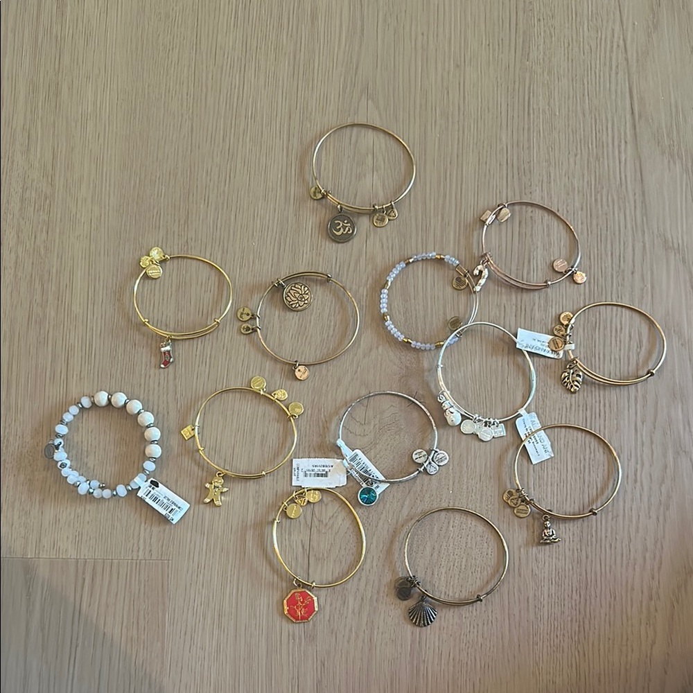 Alex and Ani Bracelets Set